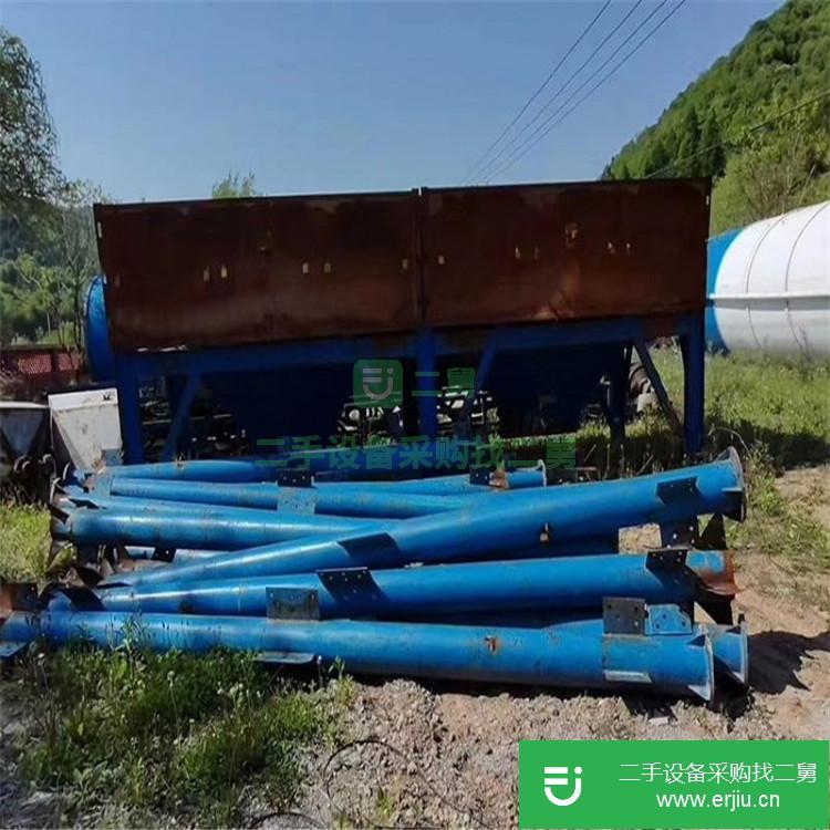 山東出售二手匯群HLS90混凝土攪拌站