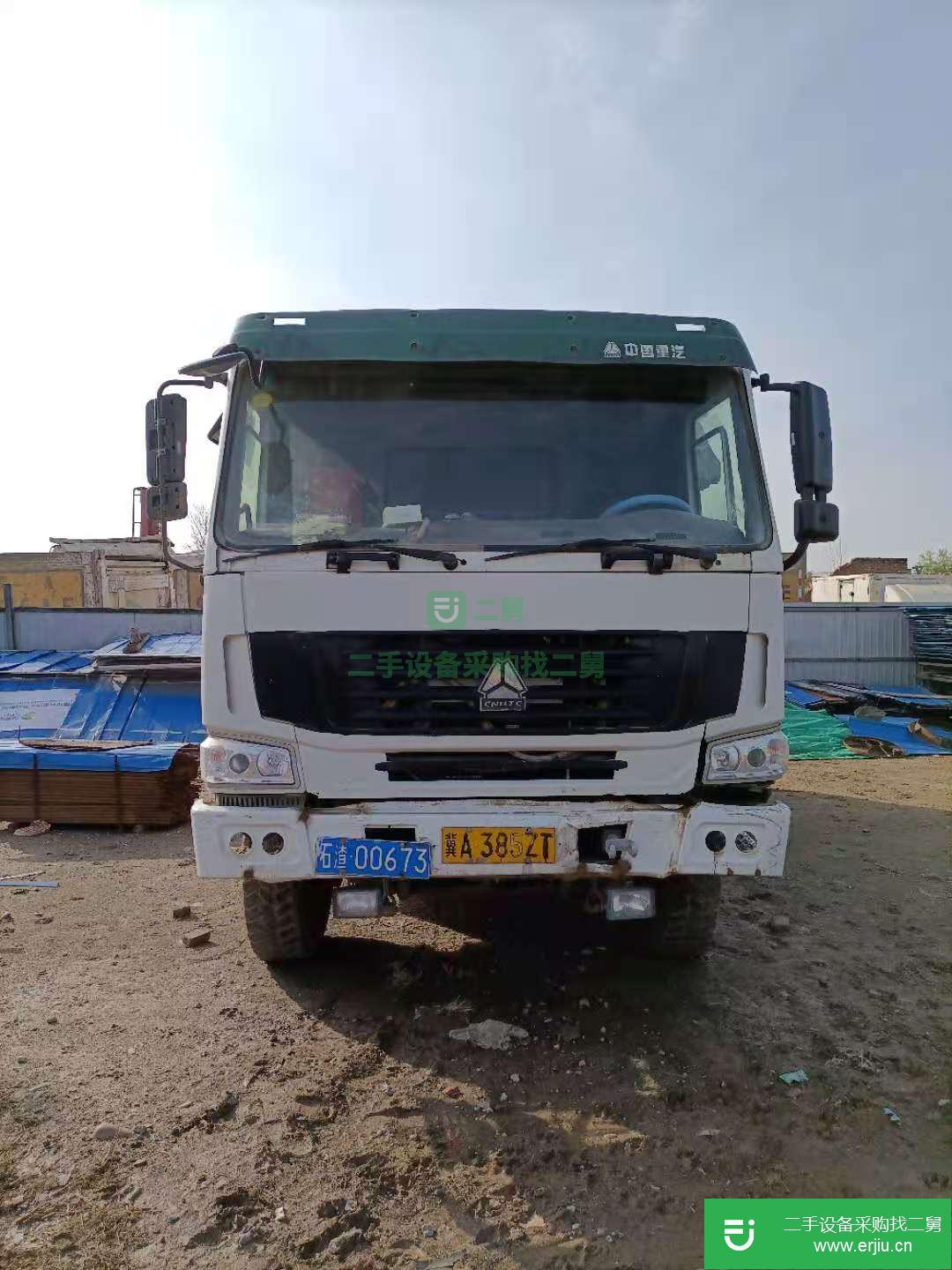 河北出售二手重汽豪沃340馬力自卸車