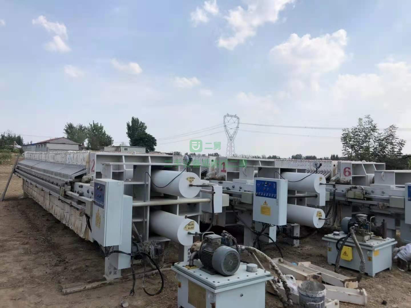 出售二手九成新的河北京津100壓濾機