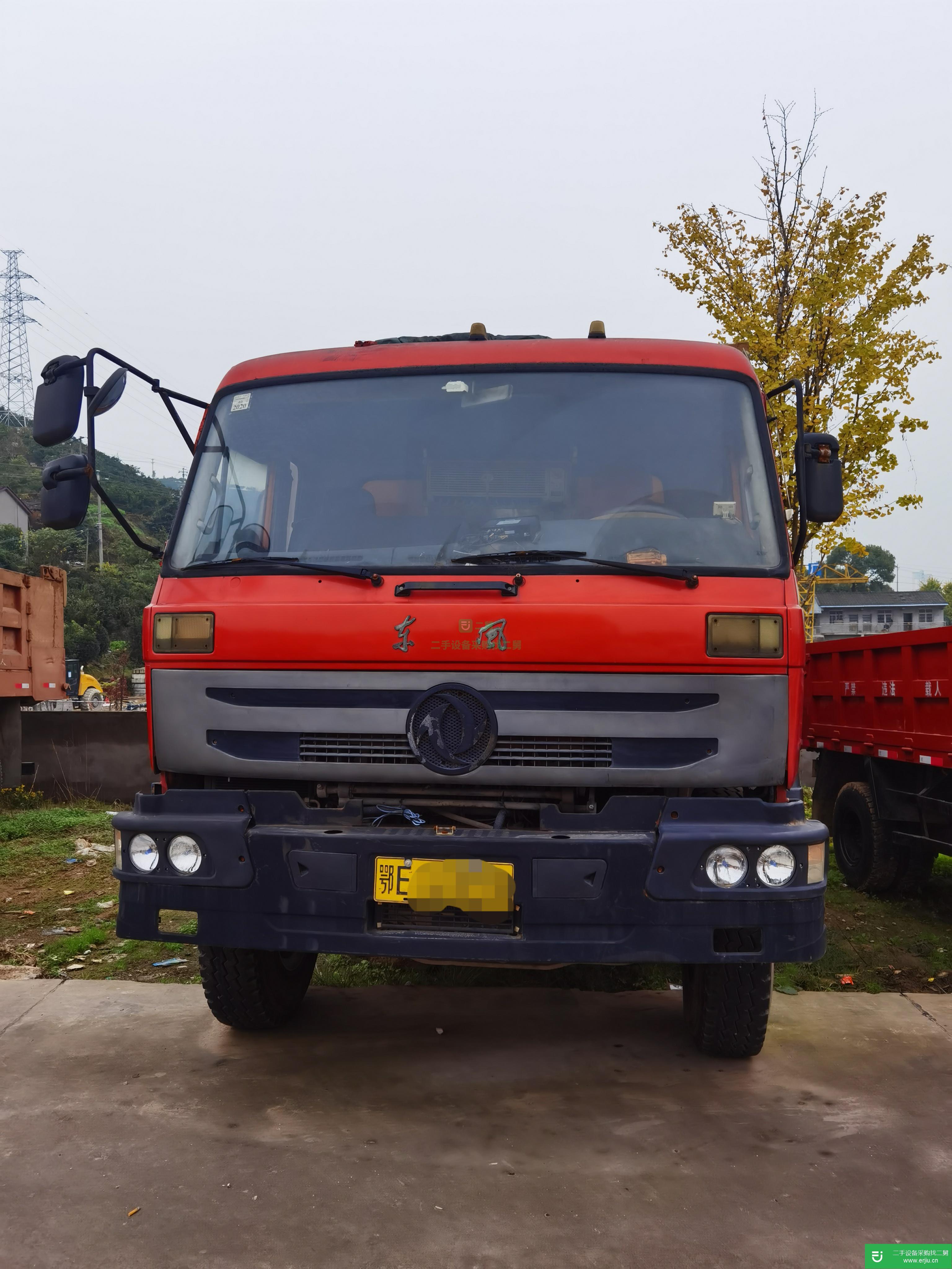 湖北出售二手東風華神240馬力自卸車