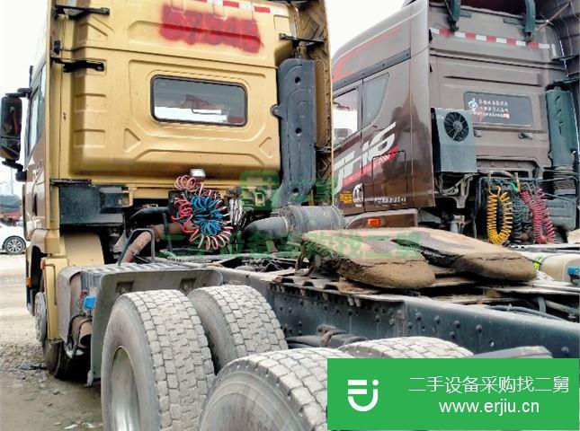 江蘇出售二手陜汽重卡500馬力國五牽引車