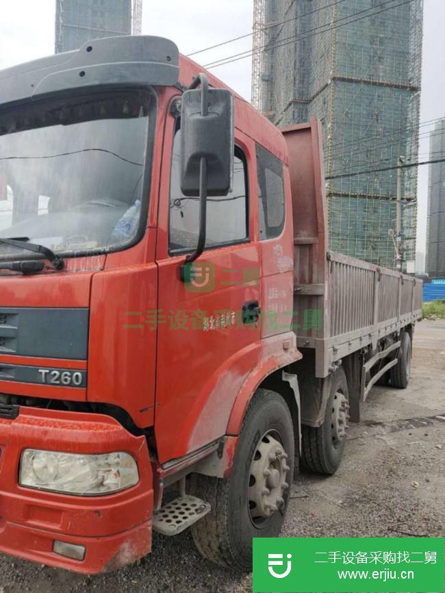 湖北出售二手三環十通8.7米前四后四半掛車
