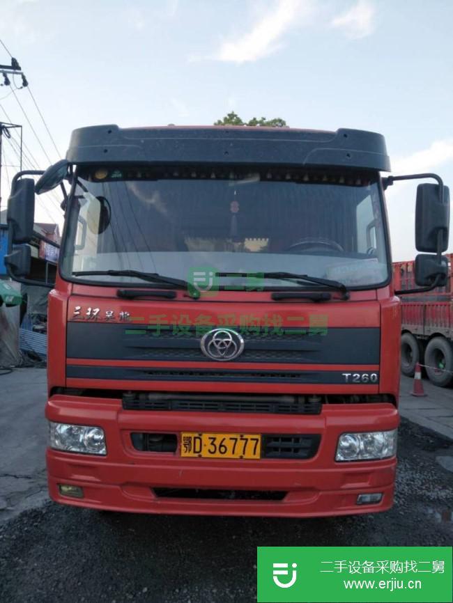 湖北出售二手三環十通8.7米前四后四半掛車