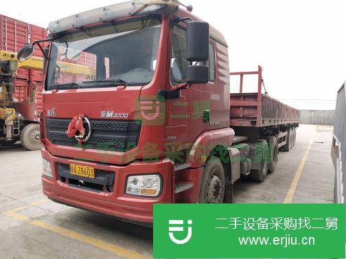 陜西出售二手陜汽重卡430馬力半掛車