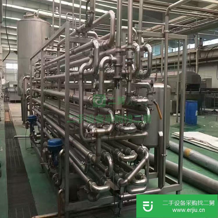 山東出售二手5噸管式殺菌機