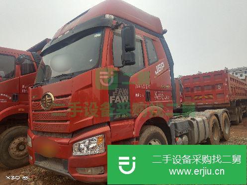 江西出售二手一汽解放J6P重卡460馬力牽引車