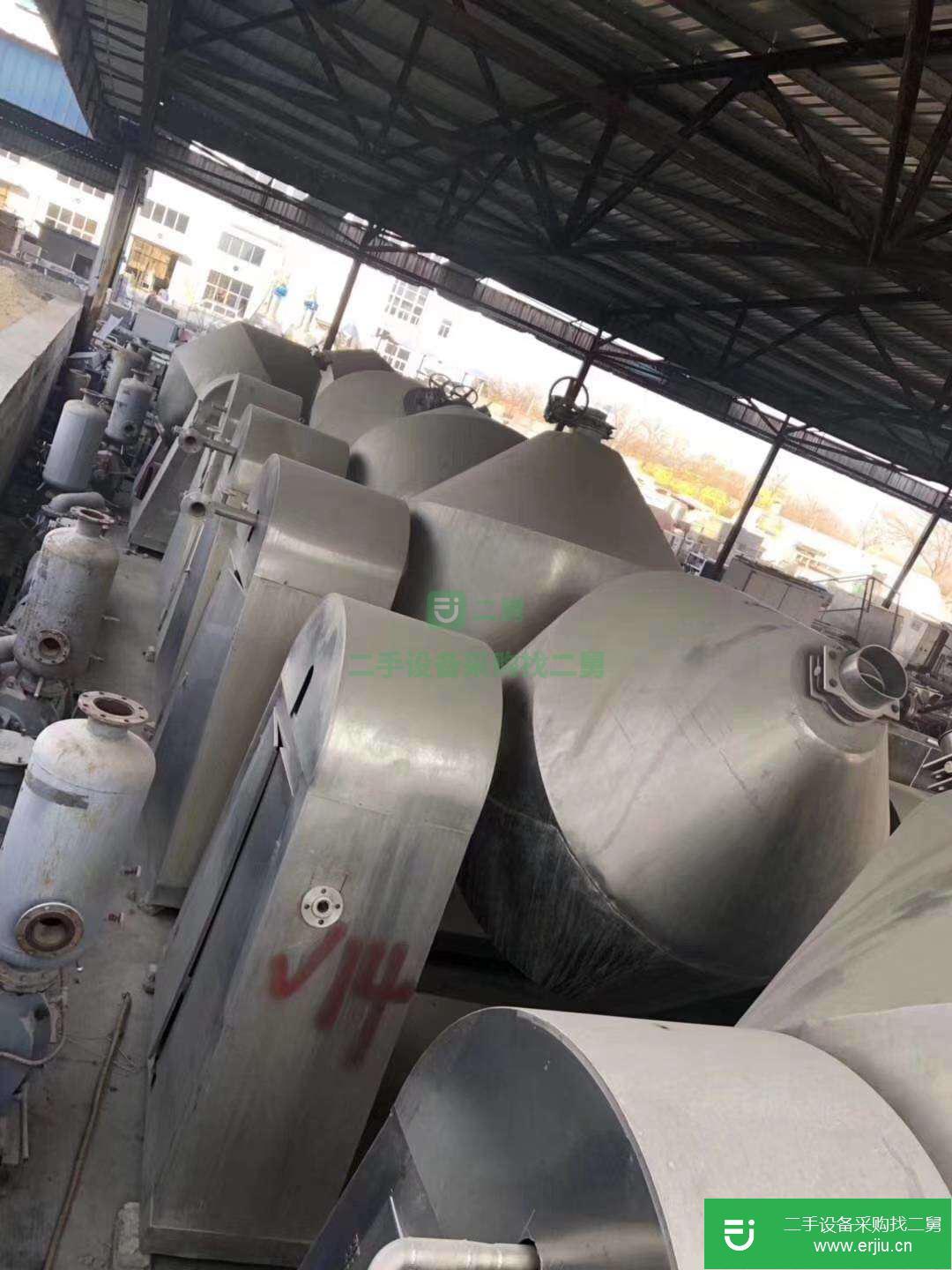 山東出售二手1000L雙錐干燥機