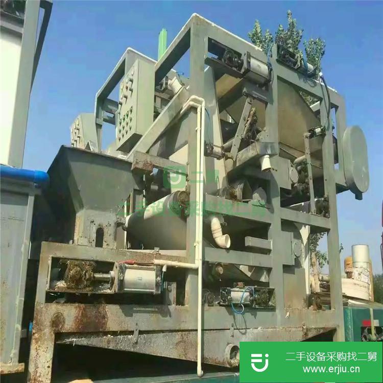 山東出售二手200平方帶式壓濾機(jī)