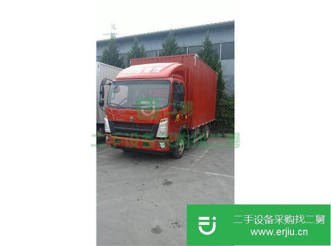 陜西出售二手中國重汽156馬力4.2米箱式貨車無事故無剮蹭車況精品
