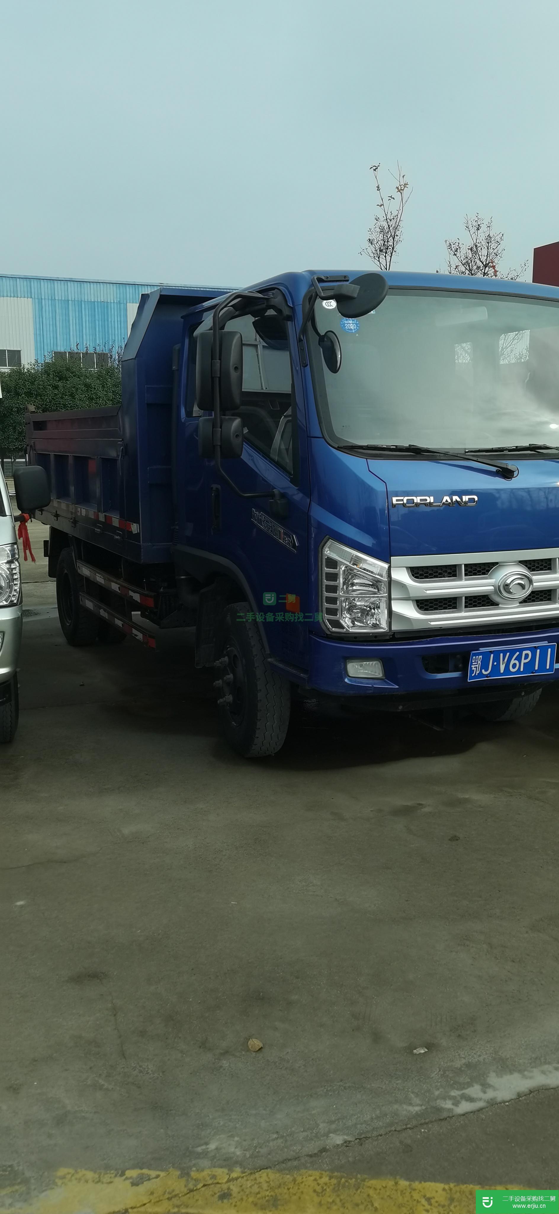 江蘇出售二手福田瑞沃110馬力自卸車
