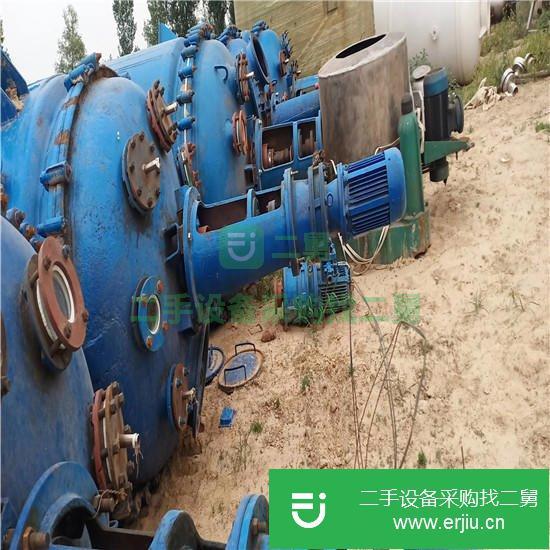 山東出售二手20噸搪瓷反應釜