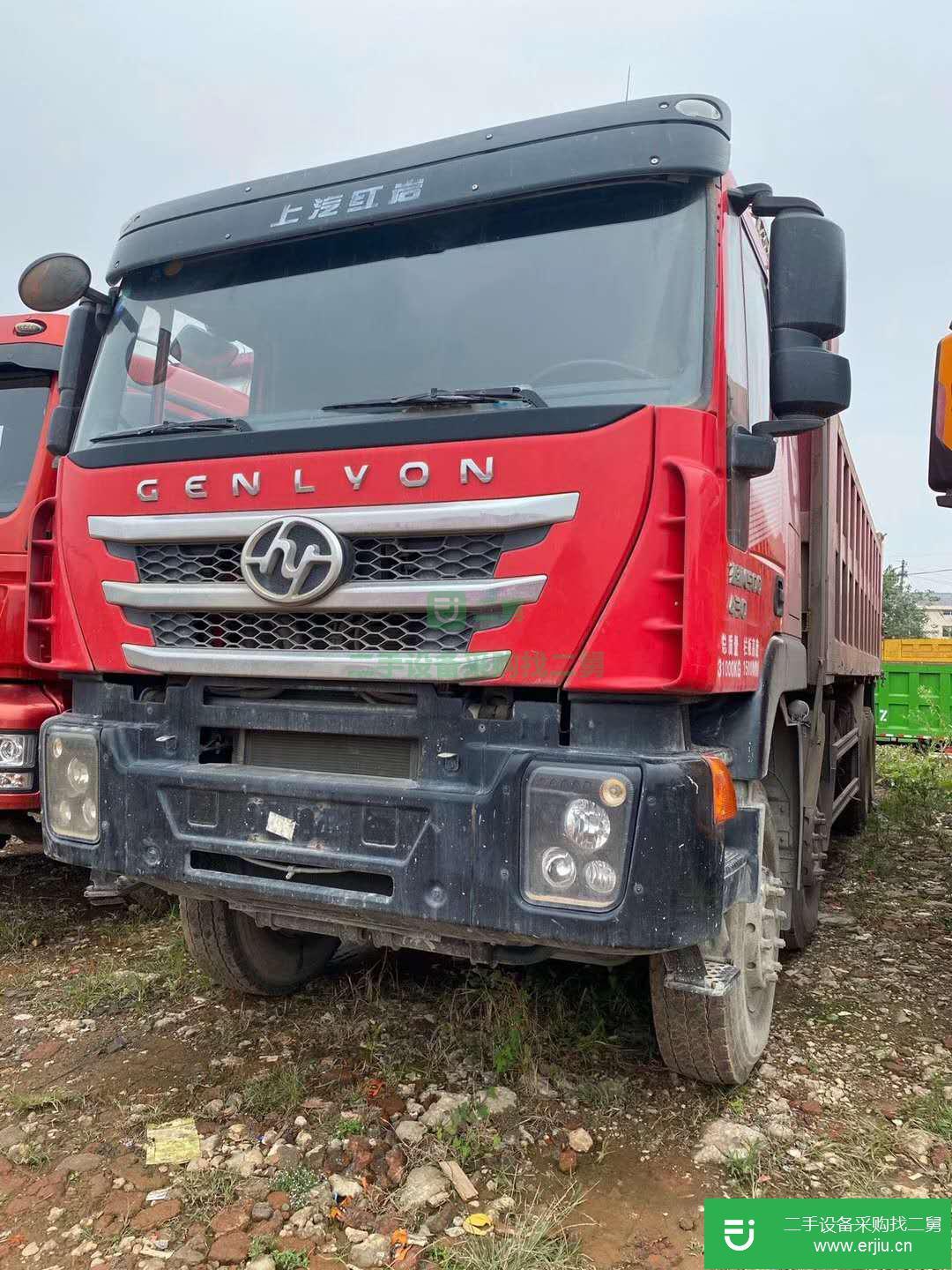 江西出售二手上汽紅巖430馬力自卸車