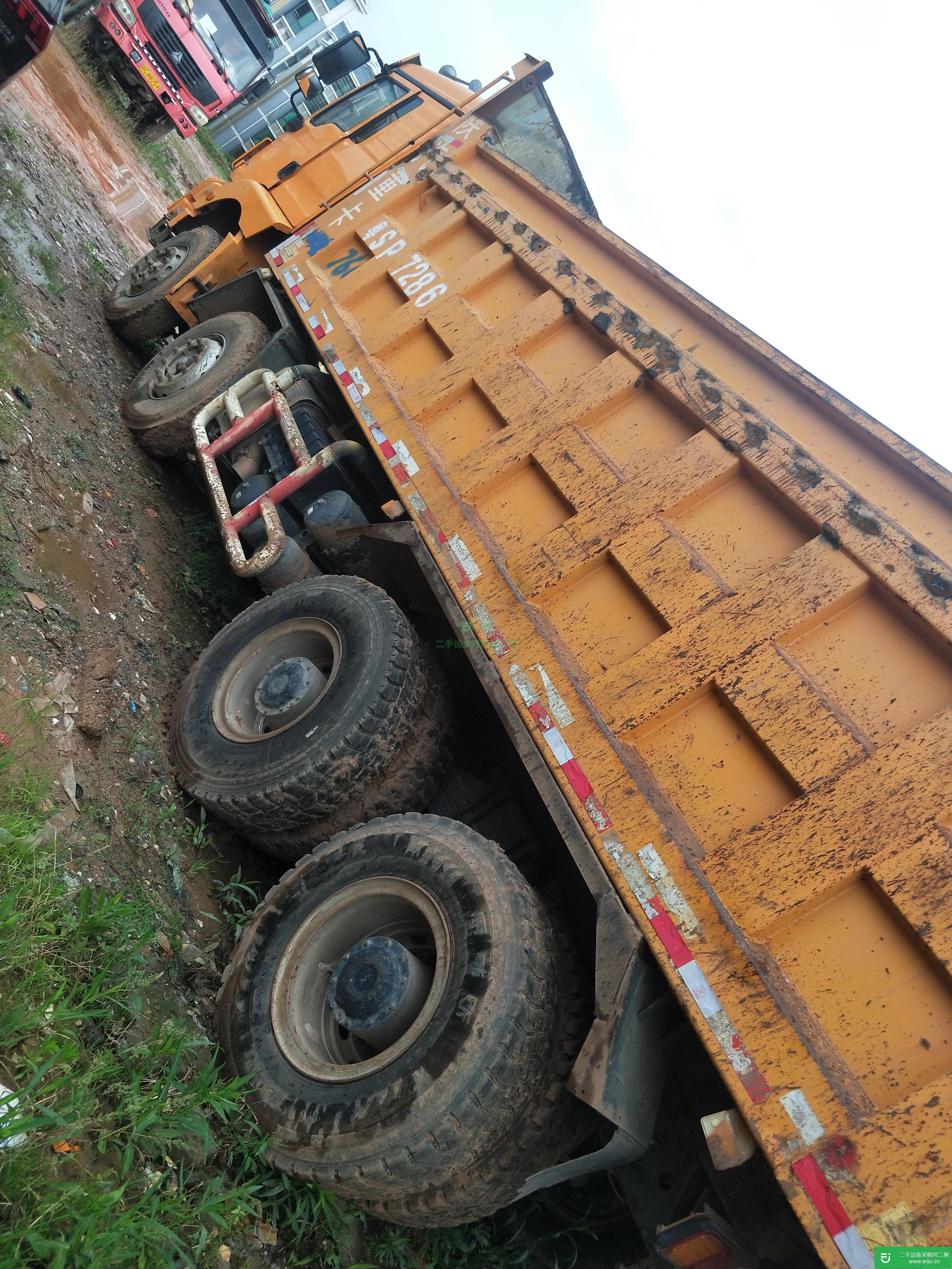 江西出售二手德龍M3000四后八350馬力自卸車
