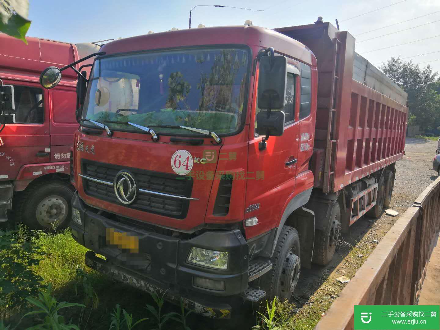 湖北出售二手東風350馬力自卸車