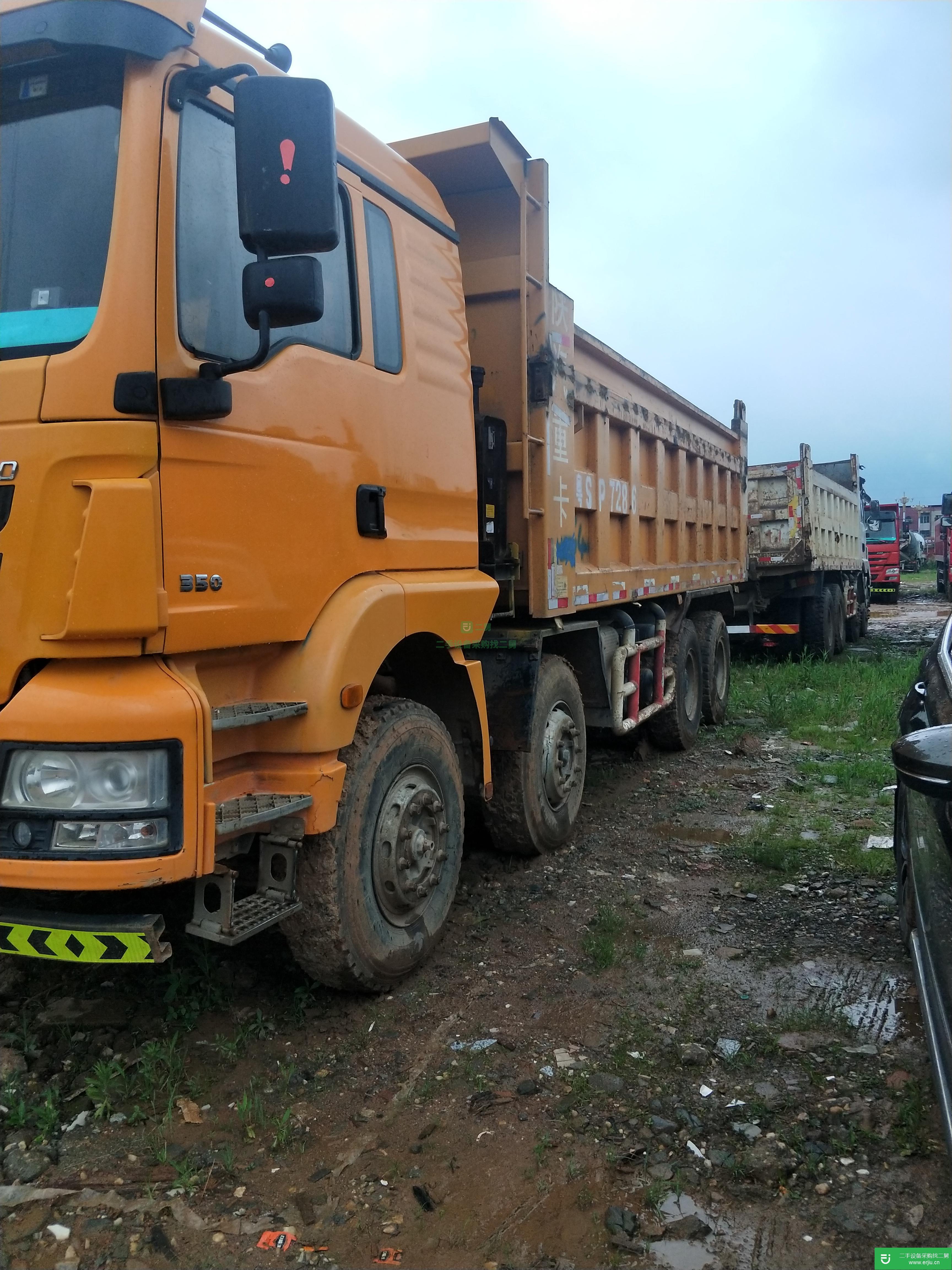 江西出售二手德龍M3000四后八350馬力自卸車