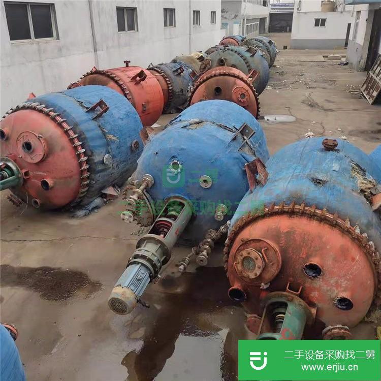 山東出售二手搪瓷反應釜