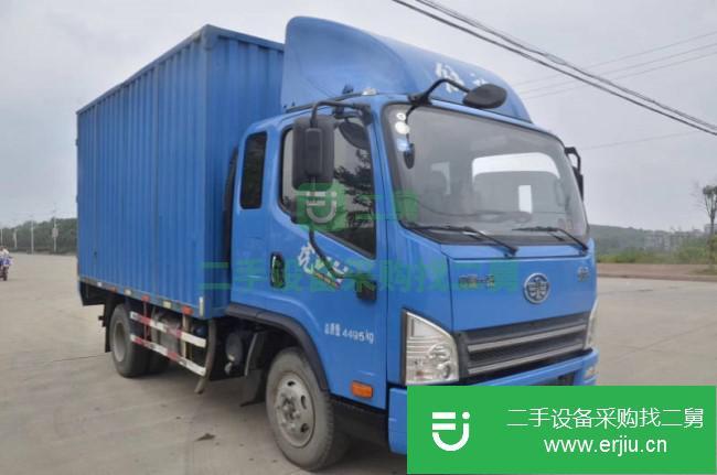 湖南出售二手一汽解放廂式貨車