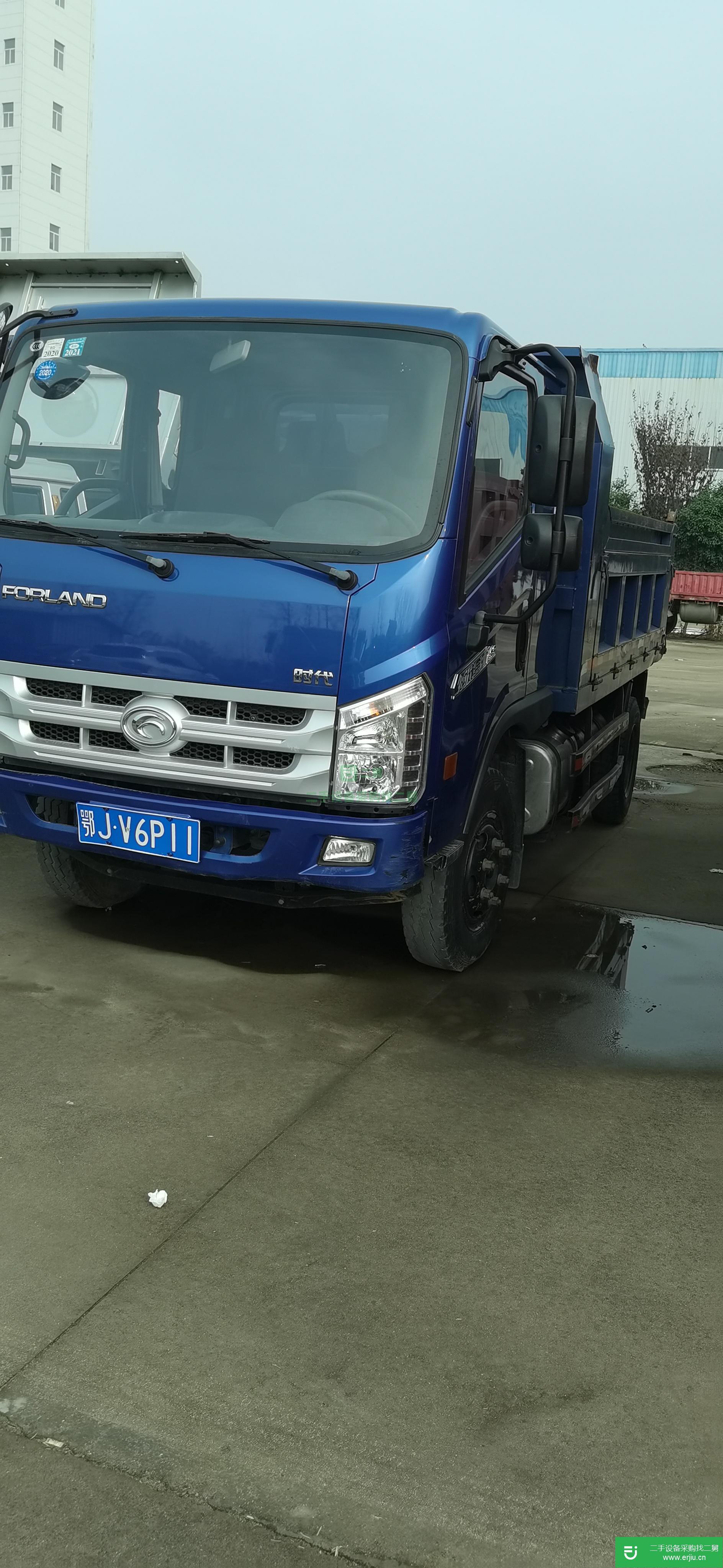 江蘇出售二手福田瑞沃110馬力自卸車