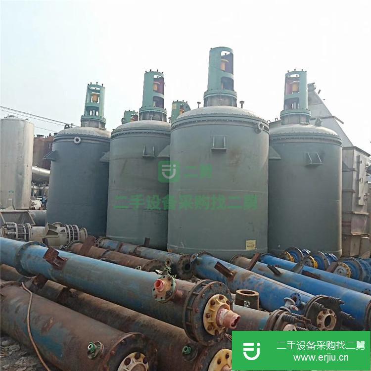 山東出售二手搪瓷2噸反應釜