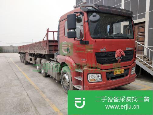 陜西出售二手陜汽重卡430馬力半掛車