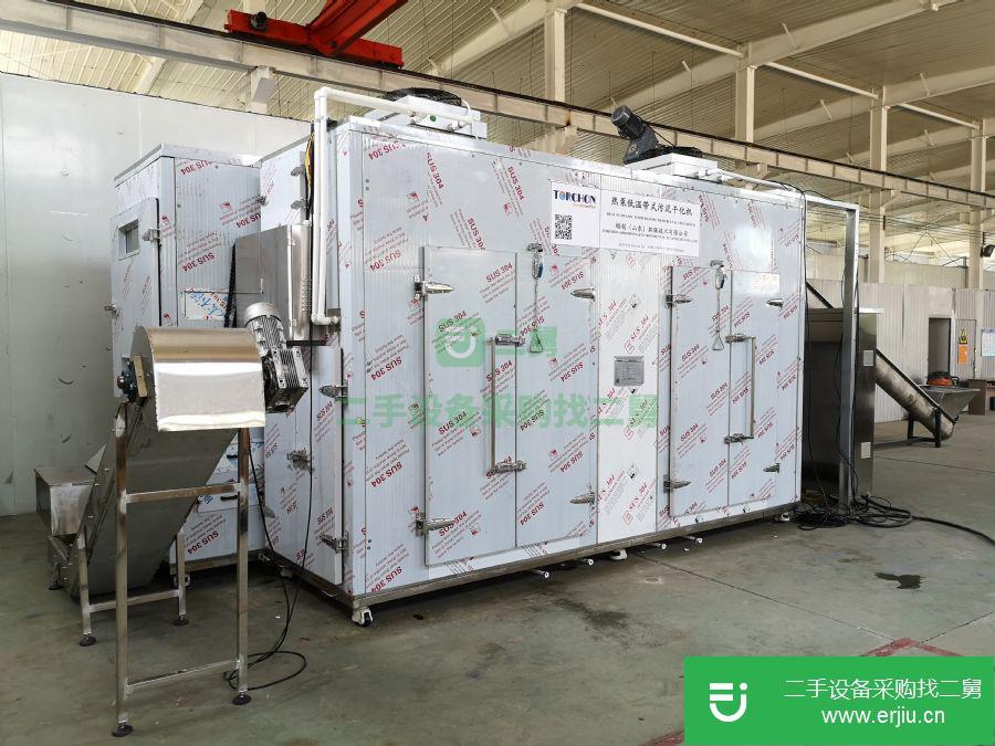 山東出售二手韜創(chuàng)TSD900E大型網(wǎng)帶式污泥干燥機(jī)