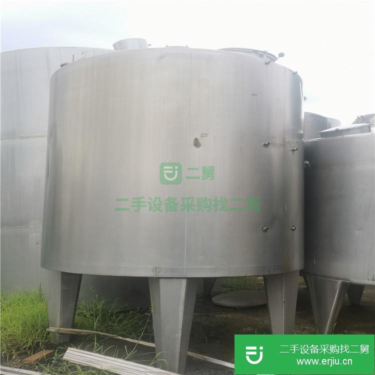 山東出售二手20立方不銹鋼儲罐