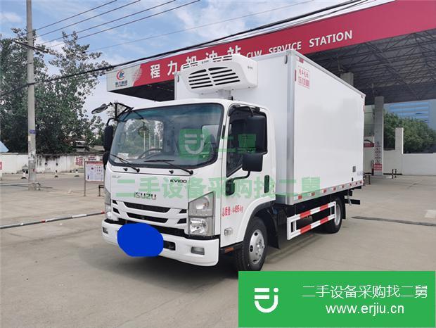 湖北出售二手慶鈴120馬力冷藏車