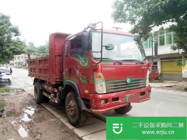 四川出售二手重汽王牌自卸車