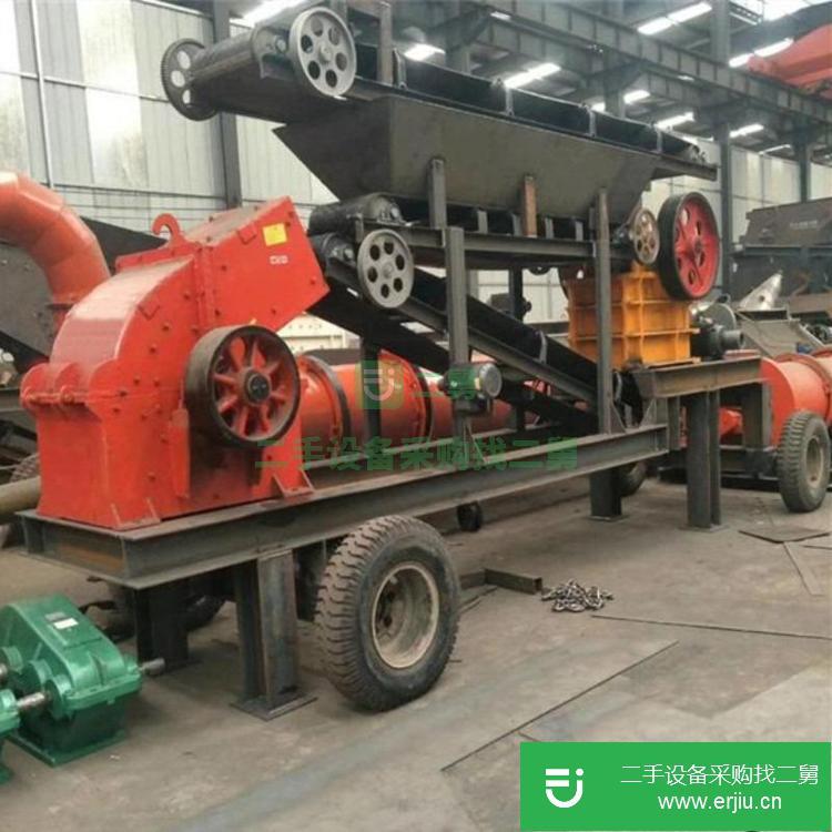河南出售二手PC200*300錘式破碎機(jī)
