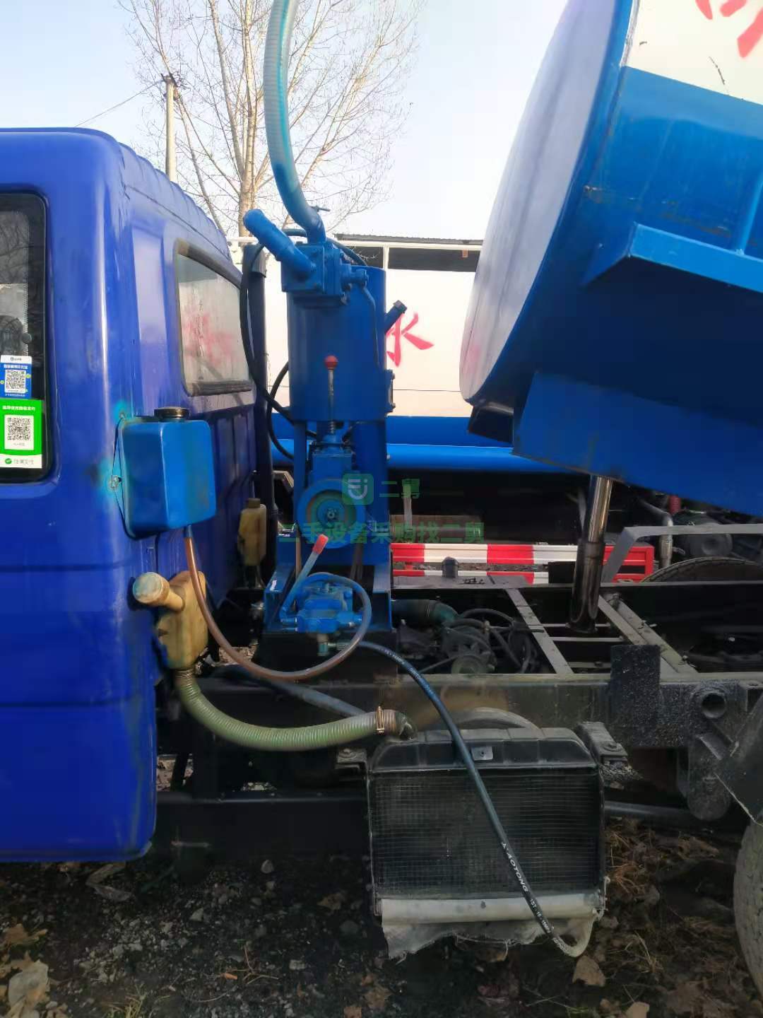 急售一臺五征奧翔1600，3方分體式吸糞車
