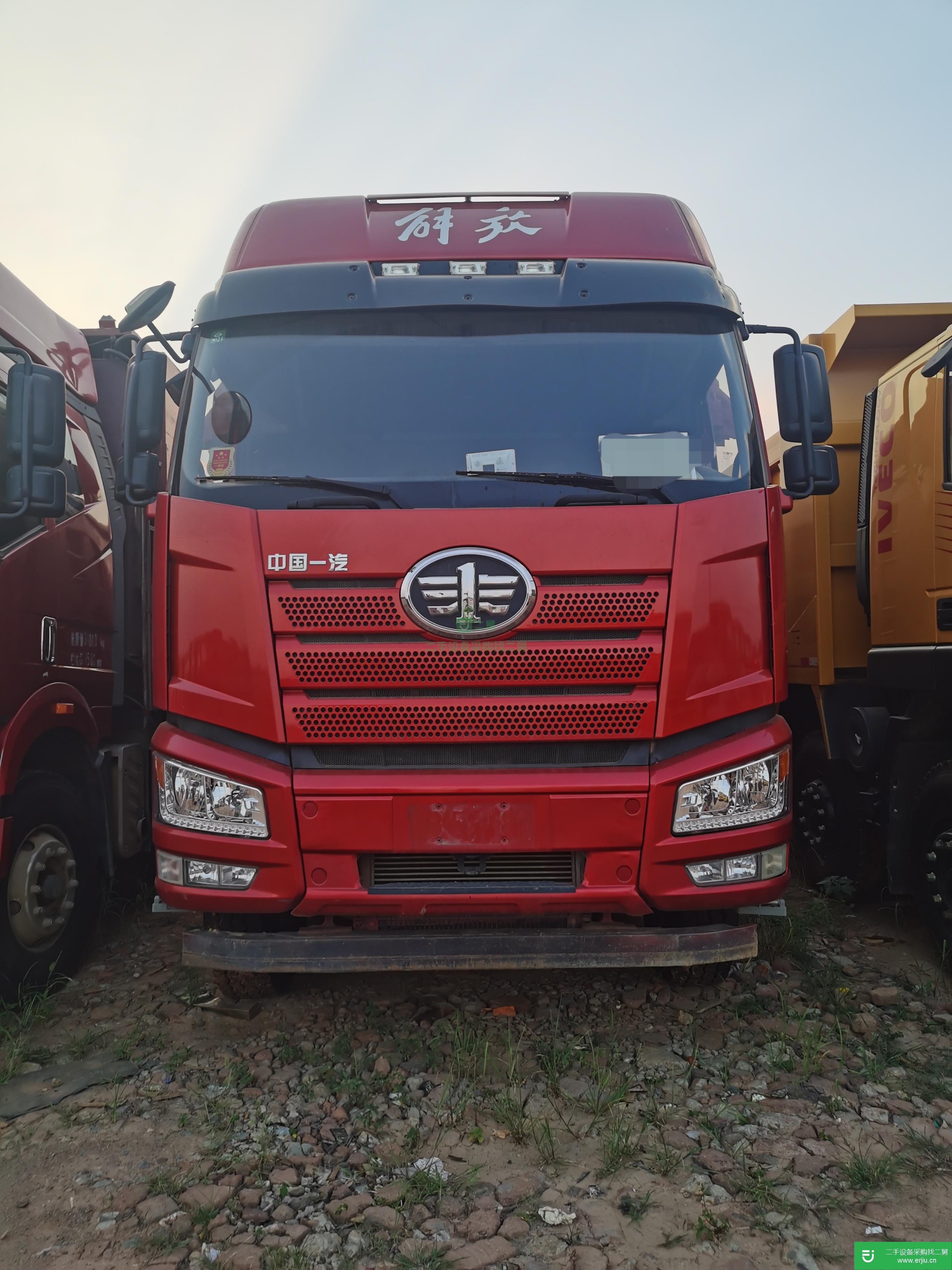 江西出售二手一汽解放460馬力自卸車