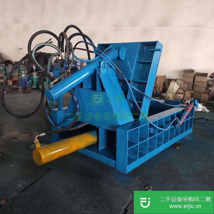 河南出售二手PQ200廢金屬壓塊機