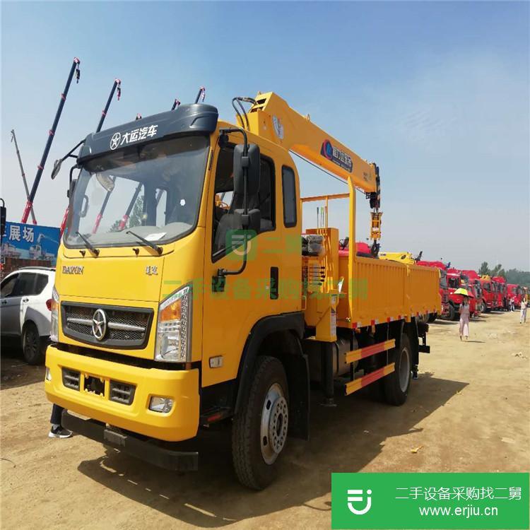 湖北出售二手徐工12噸隨車吊