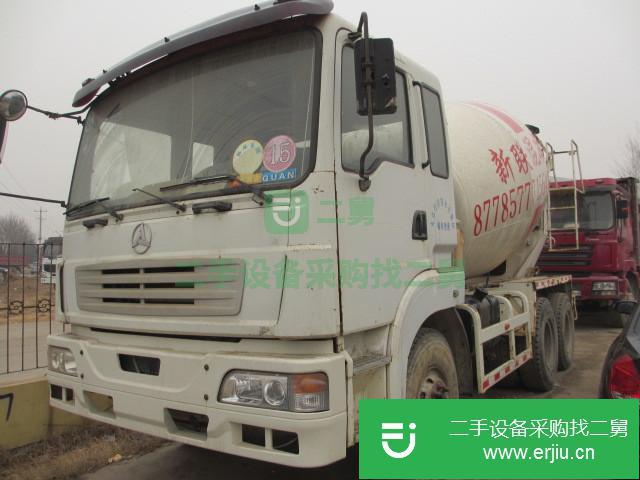 山東出售二手豪沃混泥土攪拌車