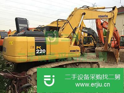 江蘇出售二手小松220-7挖掘機