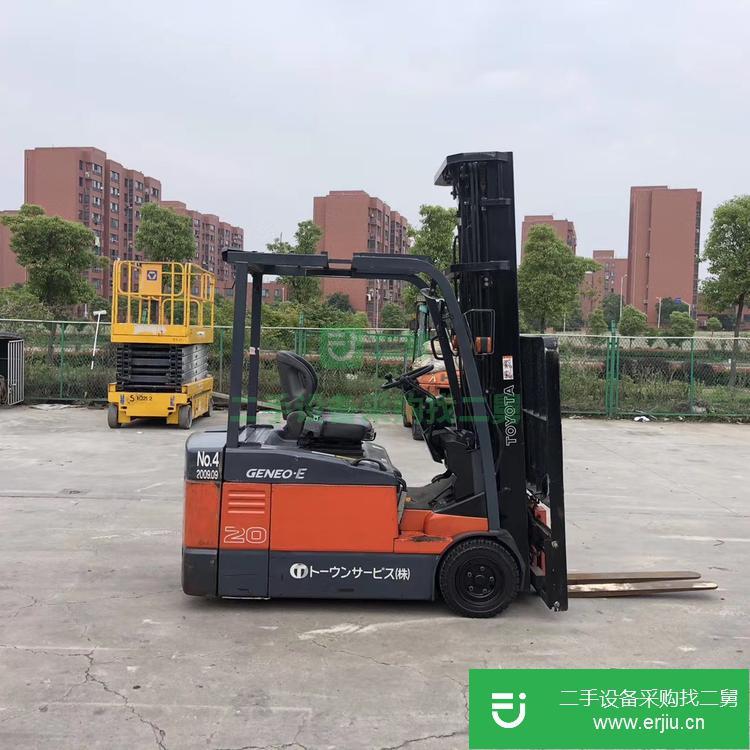 上海出售二手豐田電動叉車