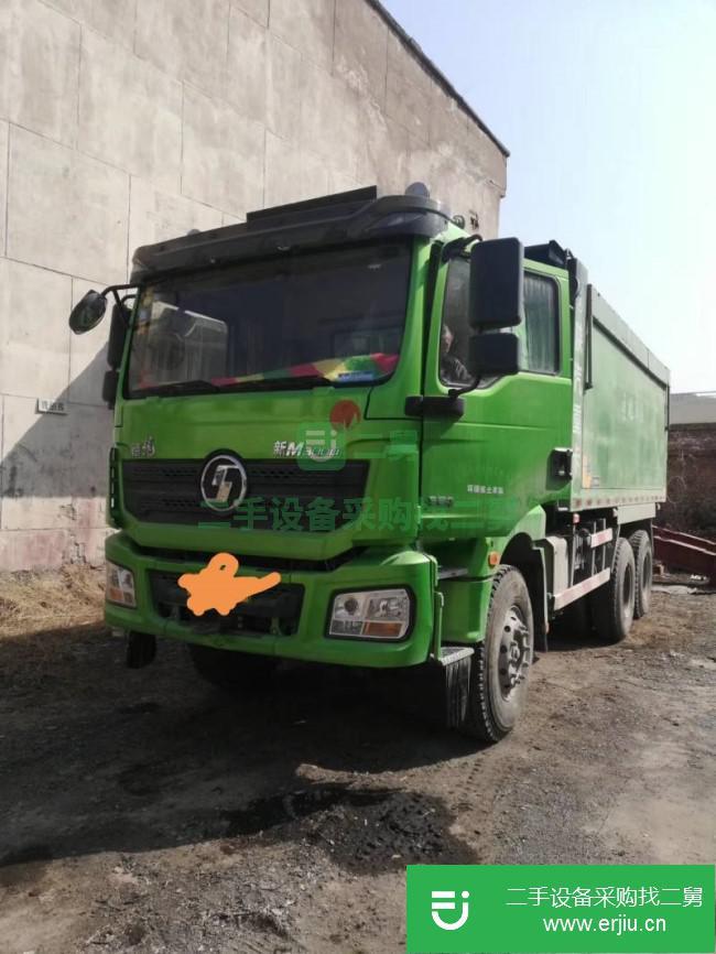 陜西出售二手陜汽重卡自卸車350馬力