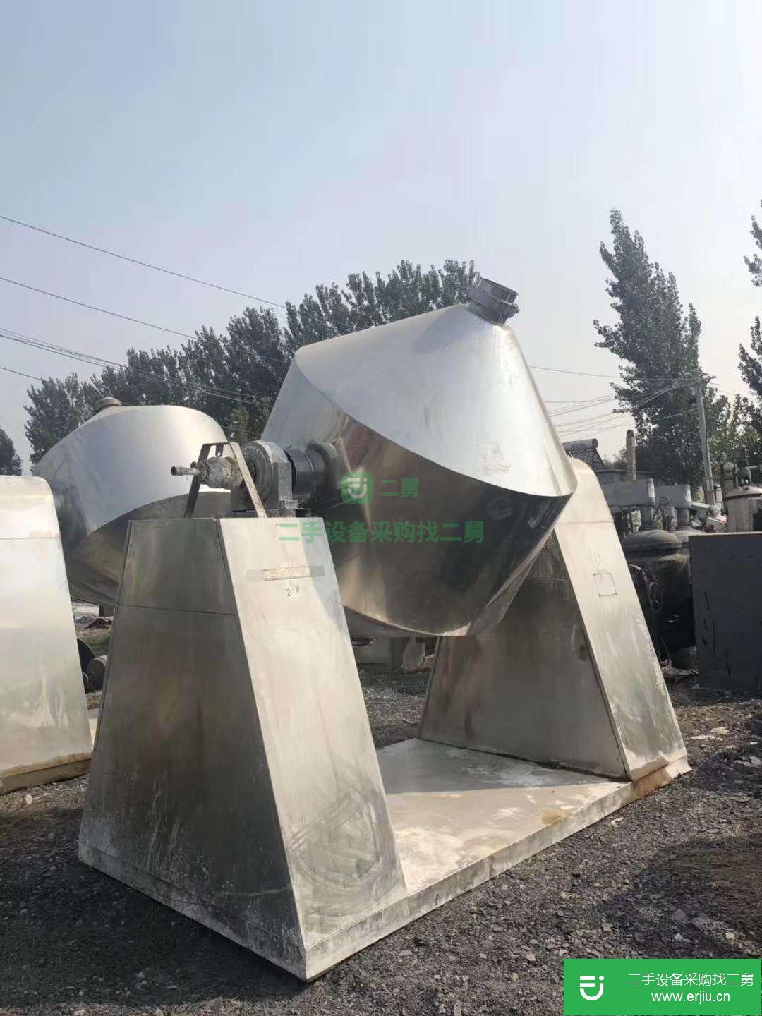 山東出售二手1000L雙錐干燥機