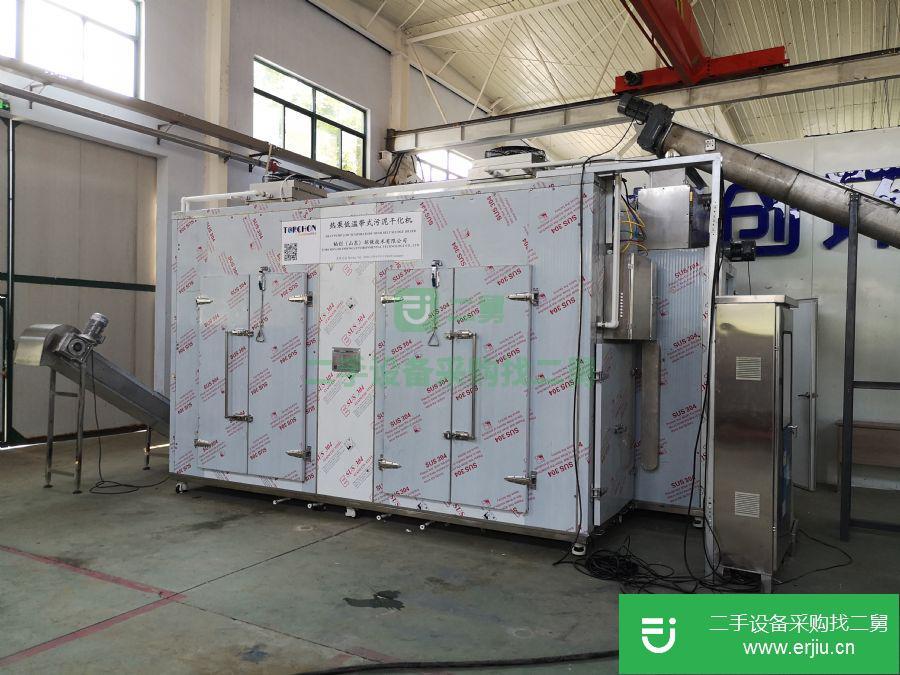 山東出售二手韜創(chuàng)TSD900E大型網(wǎng)帶式污泥干燥機(jī)