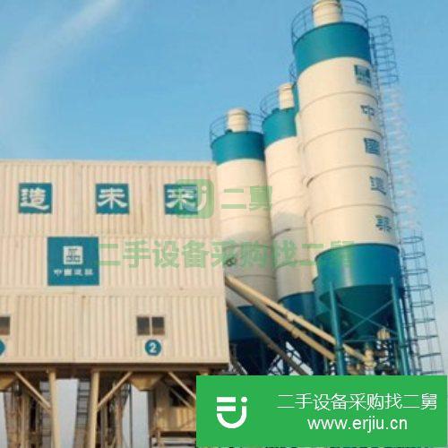 山東出售二手大型混凝土攪拌站