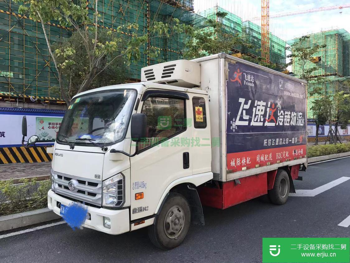 福建出售二手福田時代3米8冷藏車