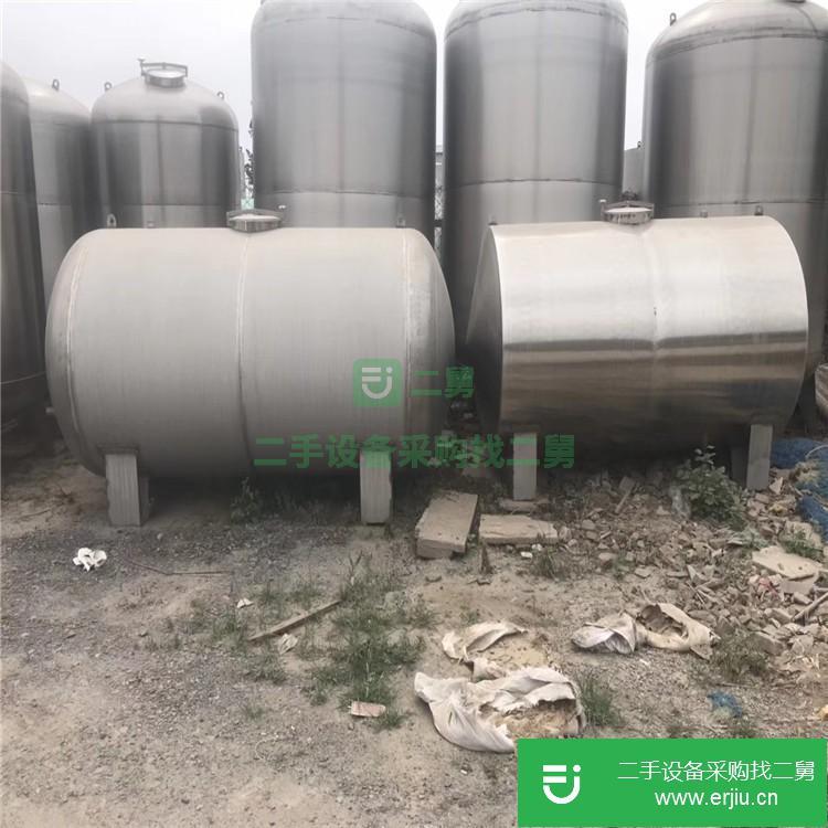山東出售二手不銹鋼儲罐