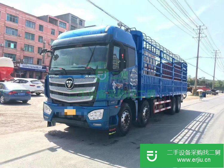 江西出售二手福田歐曼400馬力貨車國(guó)五排放