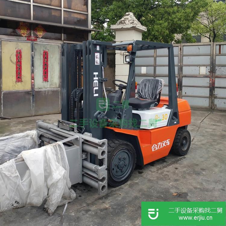 上海出售二手合力cpc30抱夾叉車