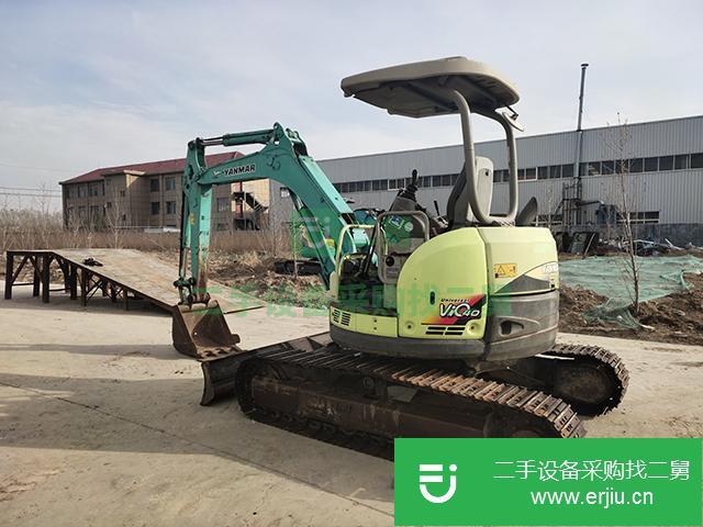 山東出售二手洋馬vio40-5小型挖掘機