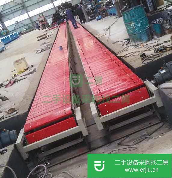 山東出售二手不銹鋼鏈板輸送機
