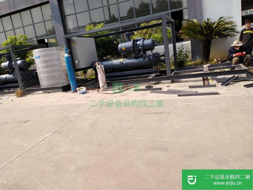 江蘇出售二手XX-140WS風冷式螺桿冷水機