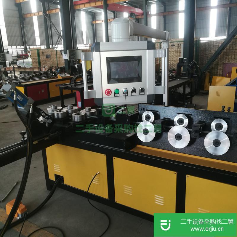 江蘇出售二手YFL-2000鍍鋅圓法蘭成型機