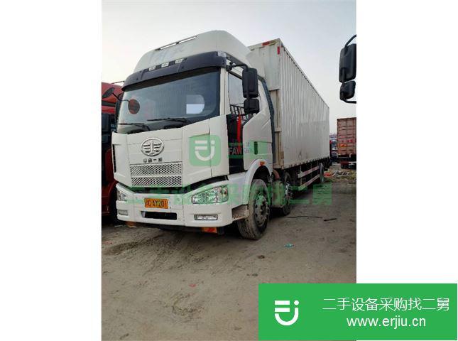 江西出售二手一汽解放J6P前四后四260馬力箱式貨車