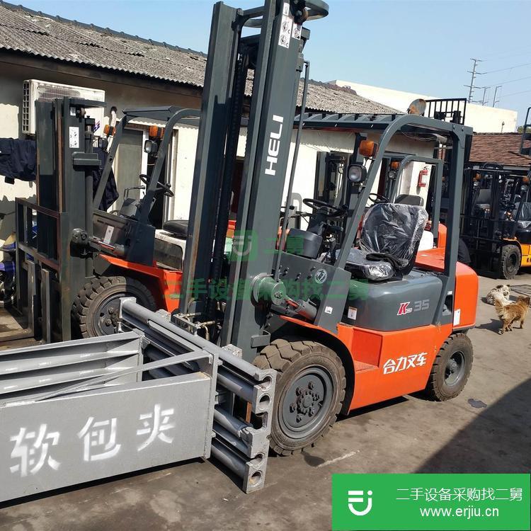 上海出售二手合力cpc30抱夾叉車